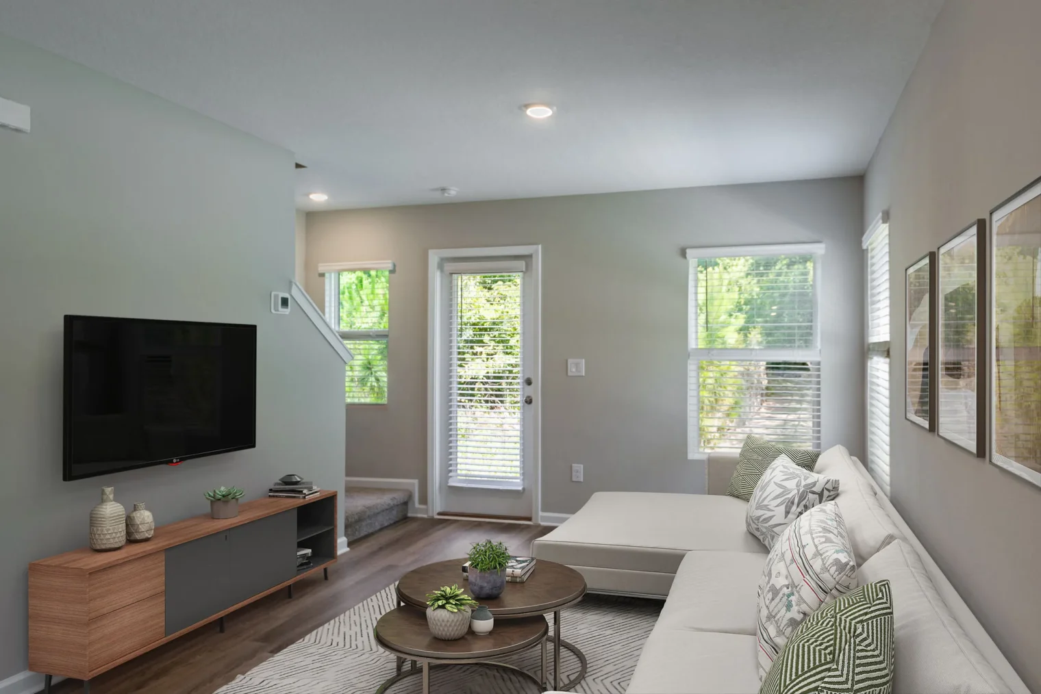 Waterside at River City living room